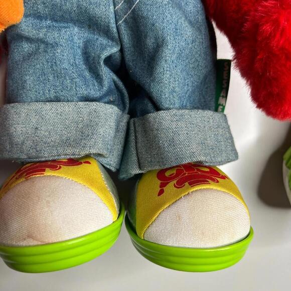 Vintage Sesame Street Elmo & Ernie Plush Lot TYCO Fisher-Price 1990s Talking - Picture 14 of 15